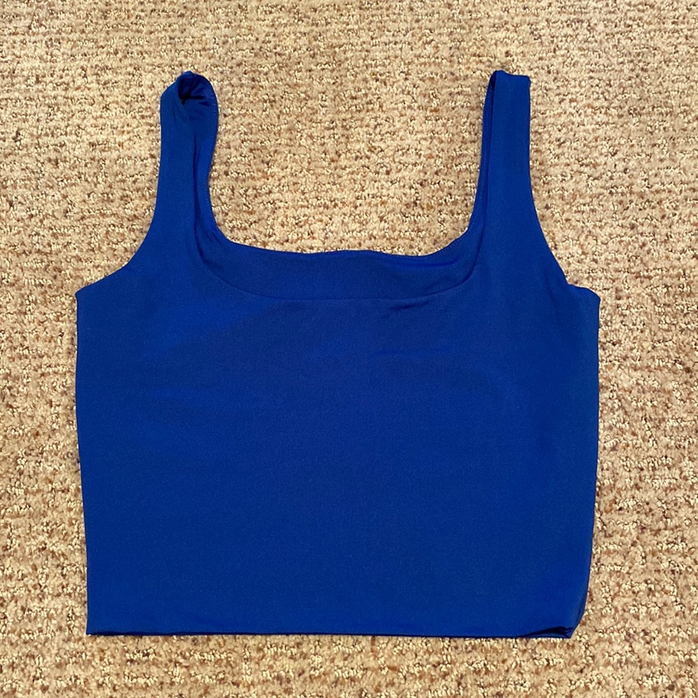Blue tank top from amazon.